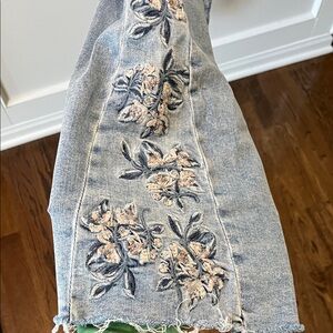 Dear John Floral 🌸🌸 Flared Jeans 24